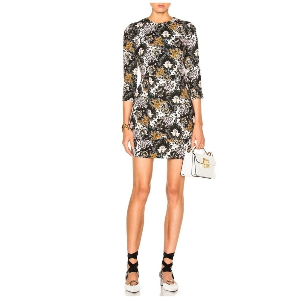A.L.C. Tordi Silk Tiered Dres